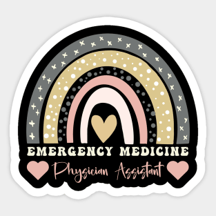 Emergency Medicine Physician Assistant Sticker